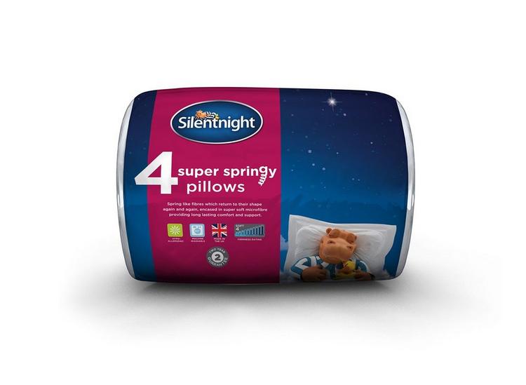 4 silent night pillows hotsell